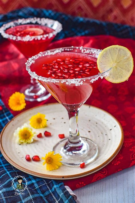 Pomegranate Martini Easy Colorful And Refreshing
