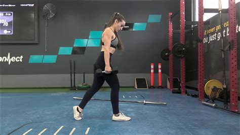 Glute Focused Lunge Amf Youtube