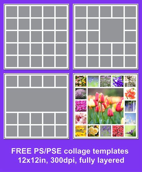 40 Collage Templates Ideas In 2020 Collage Template Photo Collage