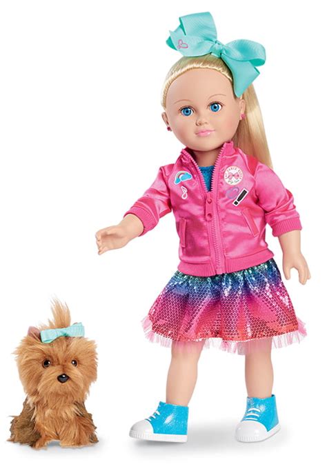 My Life As Jojo Siwa 18 Inch Posable Doll With A Soft Torso With Plush