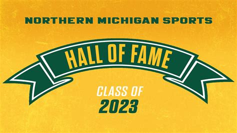 Nmu Athletics Introduces The Nmu Sports Hall Of Fame Inductees Northern Michigan University