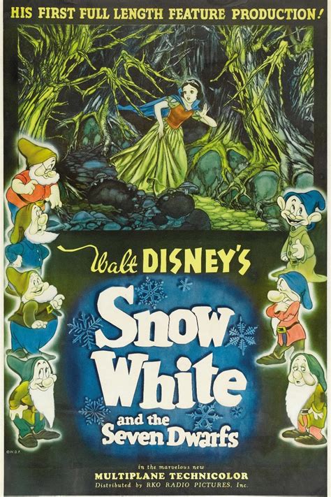 Snow White And The Seven Dwarfs 1937 Posters The Movie Database