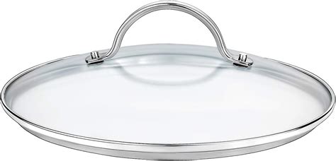Gourmex Tempered Glass Cookware Lid With Stainless Steel