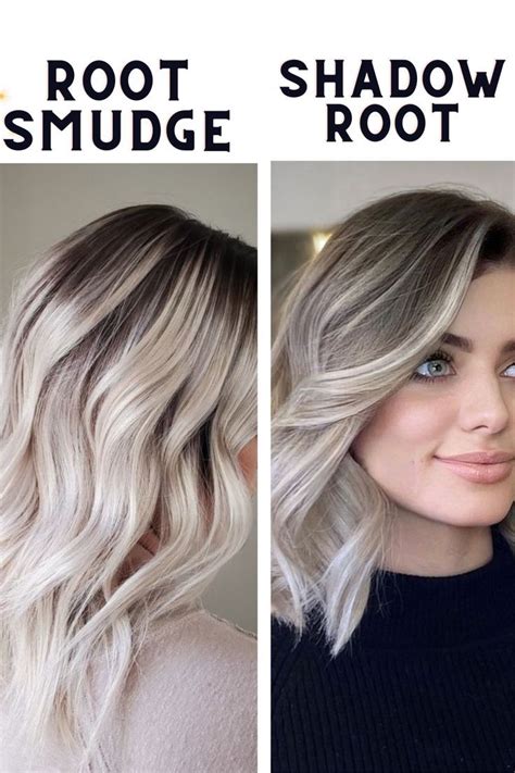 Root Smudge Vs Shadow Root Roots Hair Ash Blonde Ombre Hair Shadow