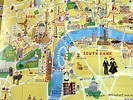 Resultado de imagen de london tourist attraction map | London tourist ...