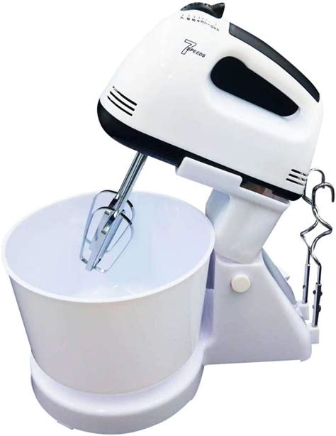 2 In 1 Electric Stand Or Hand Held Mixer Cake Mixer 7 Speed Food