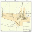 Erath Louisiana Street Map 2224180