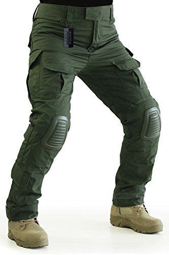 Zapt Tactical Pants With Knee Pads Airsoft Camping Hiking Hunting Bdu