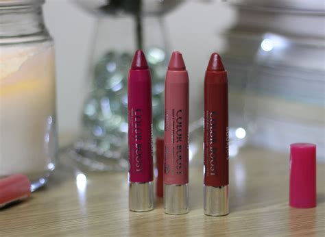 Lipstick Week The New Bourjois Colorboost Lip Crayons Anoushka Loves
