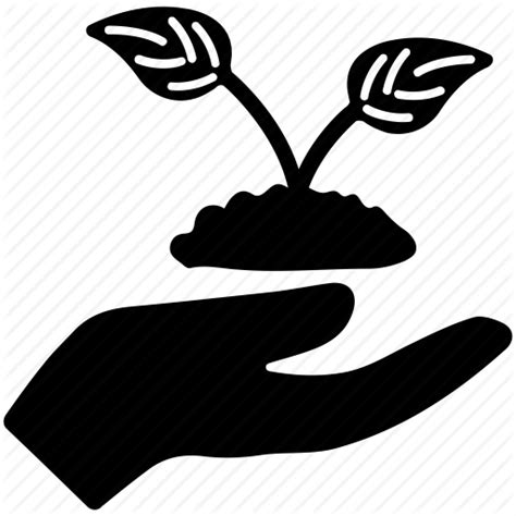 Collection Of Taking Care Of Plants Png Black And White Pluspng