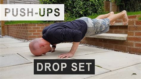 Push Ups Drop Set Youtube