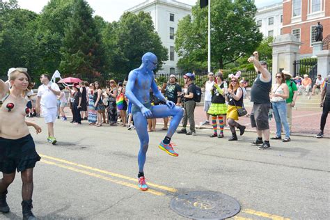 Boston Pride Parade Walking Naked And Blue By Miss Tbones On My Xxx Hot Girl