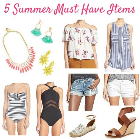 5 Summer Must Have Items Lady In Violetlady In Violet