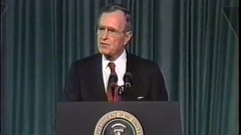 President George H W Bushs Address At 1992 Nrb Convention Youtube
