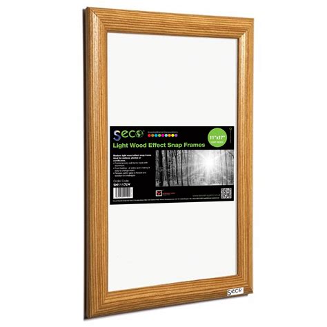 Seco Front Load Easy Open Snap Posterpicture Frame 11 X 17 Inches