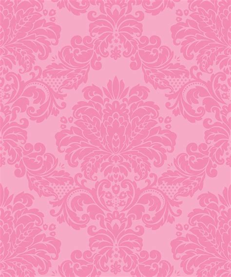 Pink Damask Wallpaper Bright Bold Sexy And Opulent Milton And King