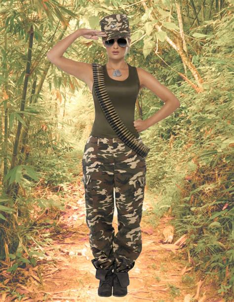 Army Girl Costume Ideas