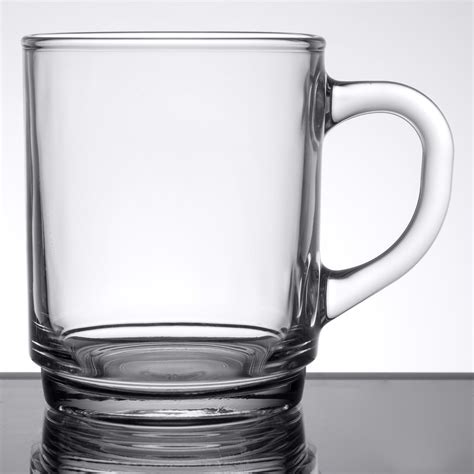 Arcoroc 61875 8 5 Oz Fully Tempered Stackable Glass Mug By Arc Cardinal 36 Case