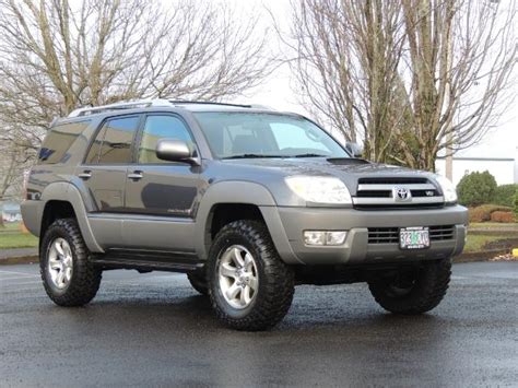 2003 Toyota 4runner Sport Edition 4wd V8 47l Diff Lock Lifted