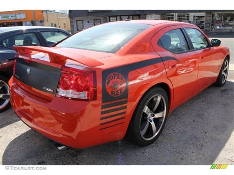 Hemi Orange Pearl 2009 Dodge Charger Srt 8 Super Bee Exterior Photo