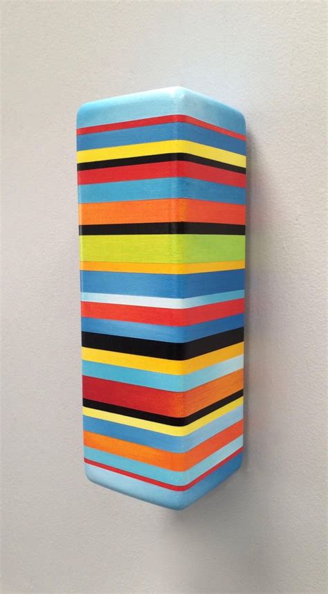 Greg Joubert Color Block 15 12 Horizon Series Abstract Sculpture