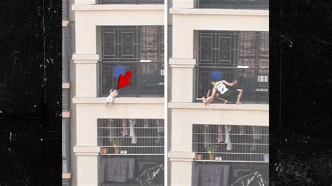 Child Dangling From Balcony Rescued In China I Know All News