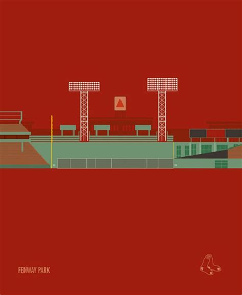 Minimalist Posters Of Every Major League Baseball Stadium Major