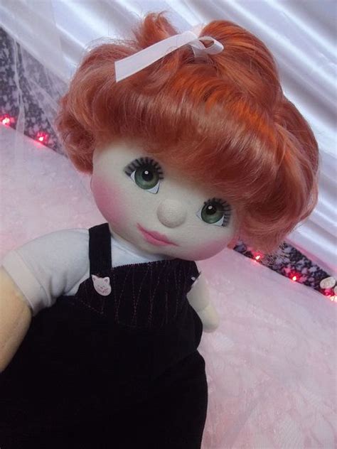 Mattel My Child Doll Red Topknot After Commission Restore Child