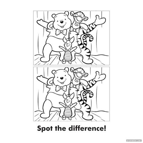 Spot The Difference Adults Printable