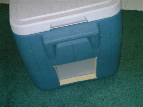 Diy Cat Shelter Styrofoam Cooler