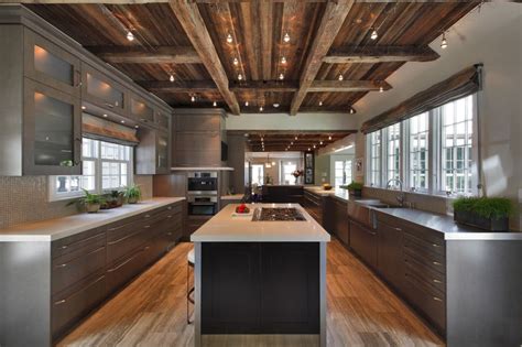 Snap on ceiling planks to an existing ceiling grid with special clips for a fresh wood look drop ceiling. Choosing Types of Ceilings is an Important Design Decision