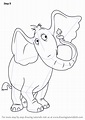 How to Draw Horton the Elephant from Horton Hears a Who ...