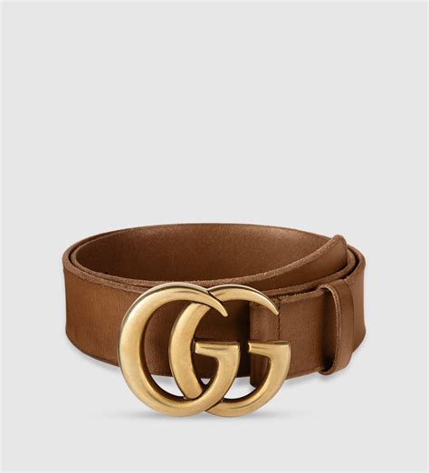 Get the best deals on gucci belts for women. Gucci Leather Belt With Double G Buckle in Metallic - Lyst