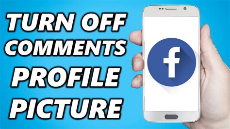 How To Turn Off Comments On Facebook Profile Picture Youtube