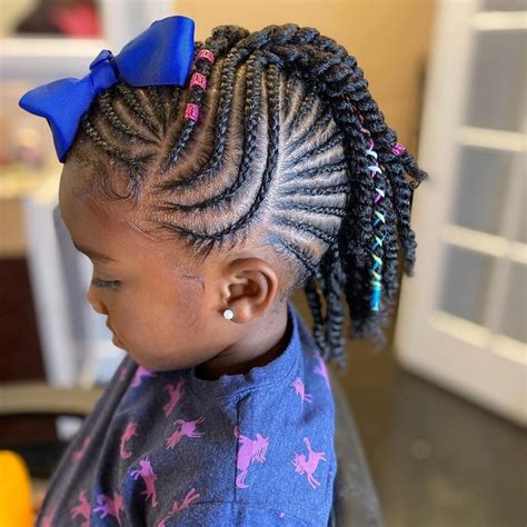Cute hairstyle for black girls with short hair. 49 Likes, 0 Comments - Natural Hair Kids (@naturalhairkids ...