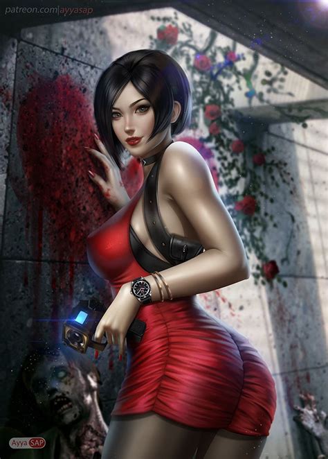 Ada Wong Valentines Day By Ayyasap Ada Wong Resident Evil