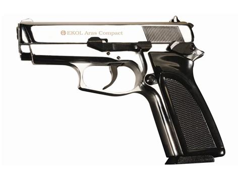 obranná plynová pištoľ ekol aras compact shiny chrome 9 mm ibo sk