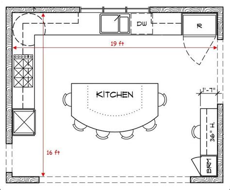 Kitchen Floor Plans