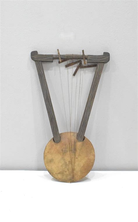 ethiopian krar harp string instrument