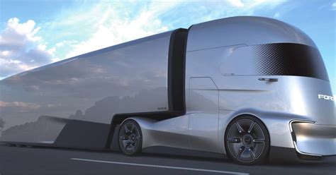 Future Semi Autonomous Commercial Truck From Ford