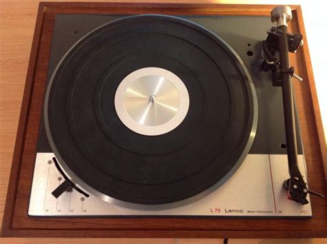 Sold Fs Lenco L75 Turntable With Rega Rb300 Tonearm And 2m Red