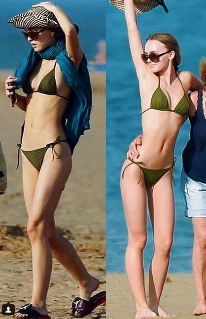 Lily Rose Depp Bikini Photos At R Island In France Linkiest