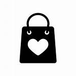 Bag Shopping Icon Transparent Bags Heart Icons