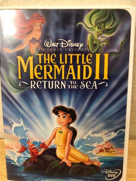 Little Mermaid Ii The Return To The Sea Dvd 2000 Ebay