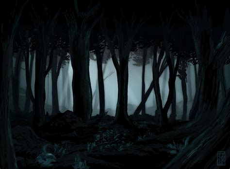 Dark Forest Conceptual Speedpaint By Eduardo Tarasca On Deviantart