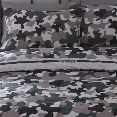 Camouflage Duvet Covers Reversible Camo Teens Boys Quilt Cover Bedding