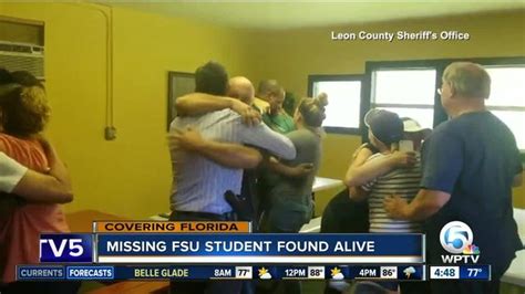 Missing Florida State Univ Student Found Alive