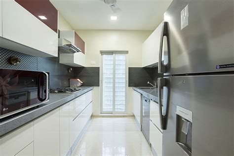 Parallel Modular Kitchen At Rs 1000sq Ft Two Line Modular Kitchen In