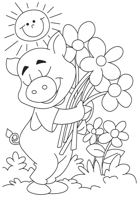 Free And Easy To Print Pig Coloring Pages Tulamama