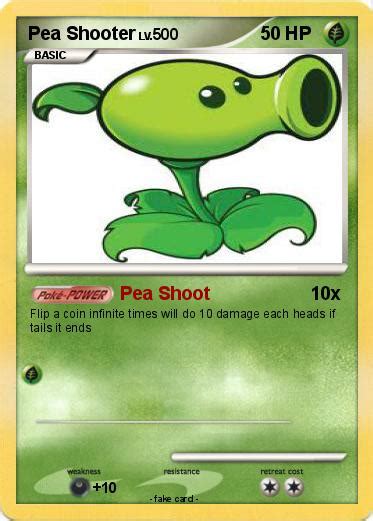 Pokémon Pea Shooter 92 92 Pea Shoot My Pokemon Card